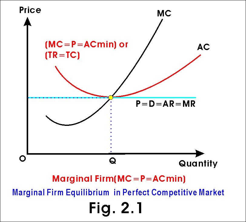 marginal firm in the short run